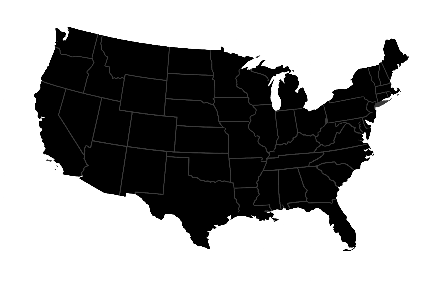 Nationwide coverage across the United States